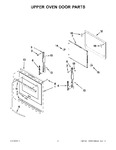 Diagram for 04 - Upper Oven Door Parts
