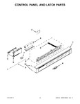 Diagram for 02 - Control Panel And Latch Parts
