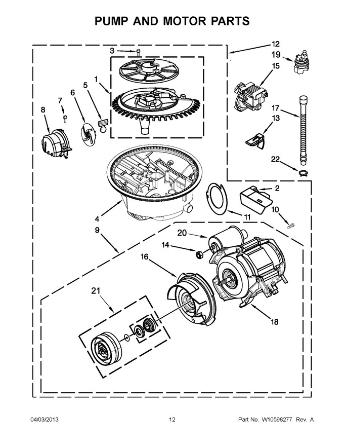 Diagram for KUDC10FXWH6