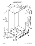 Diagram for 01 - Cabinet Parts