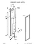 Diagram for 10 - Freezer Door Parts