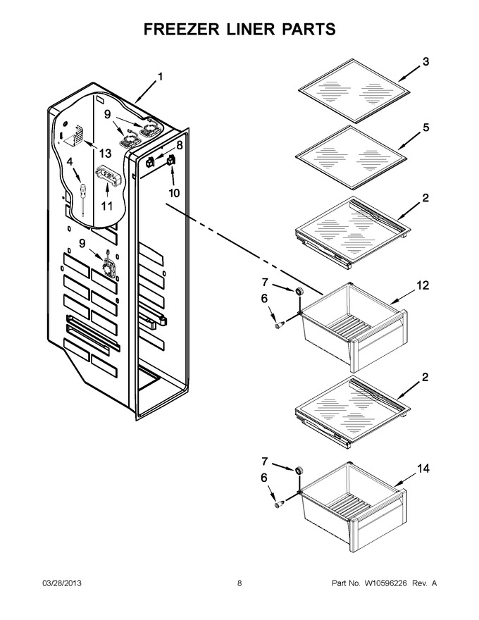 Diagram for WRS950SIAE00