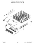 Diagram for 10 - Lower Rack Parts