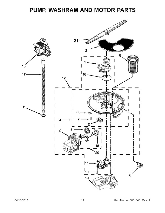 Diagram for WDF775SAYW2