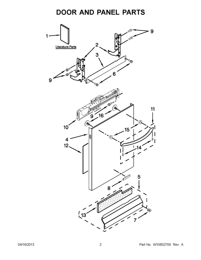 Diagram for WDT910SAYE2