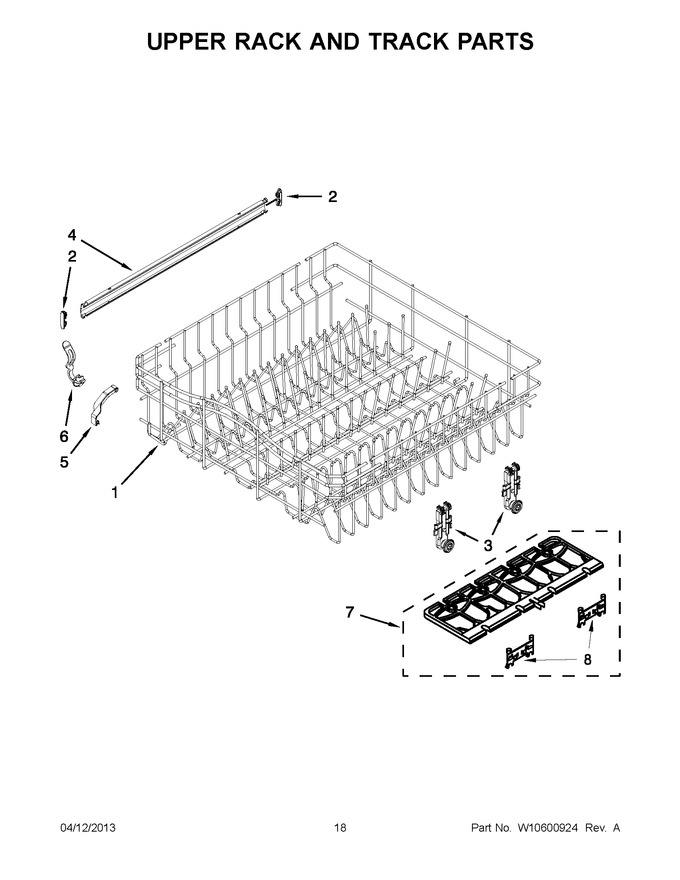 Diagram for WDF750SAYW2