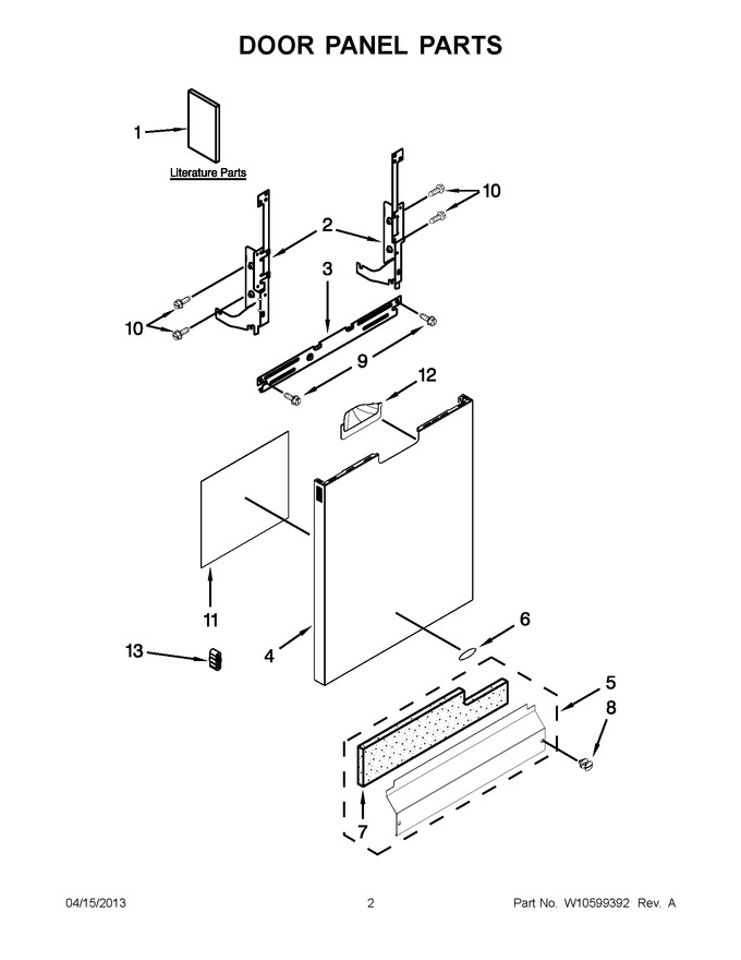 Diagram for WDF530PAYW5