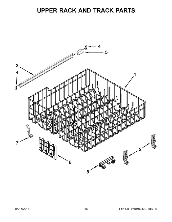 Diagram for WDF530PAYW5