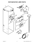 Diagram for 03 - Refrigerator Liner Parts