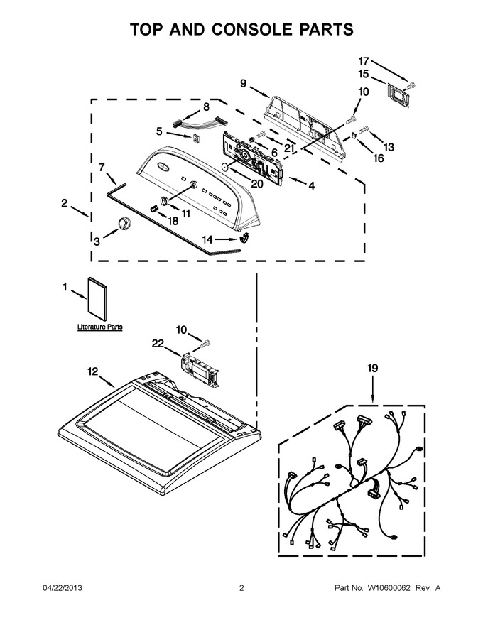 Diagram for 7MWGD5600BW0