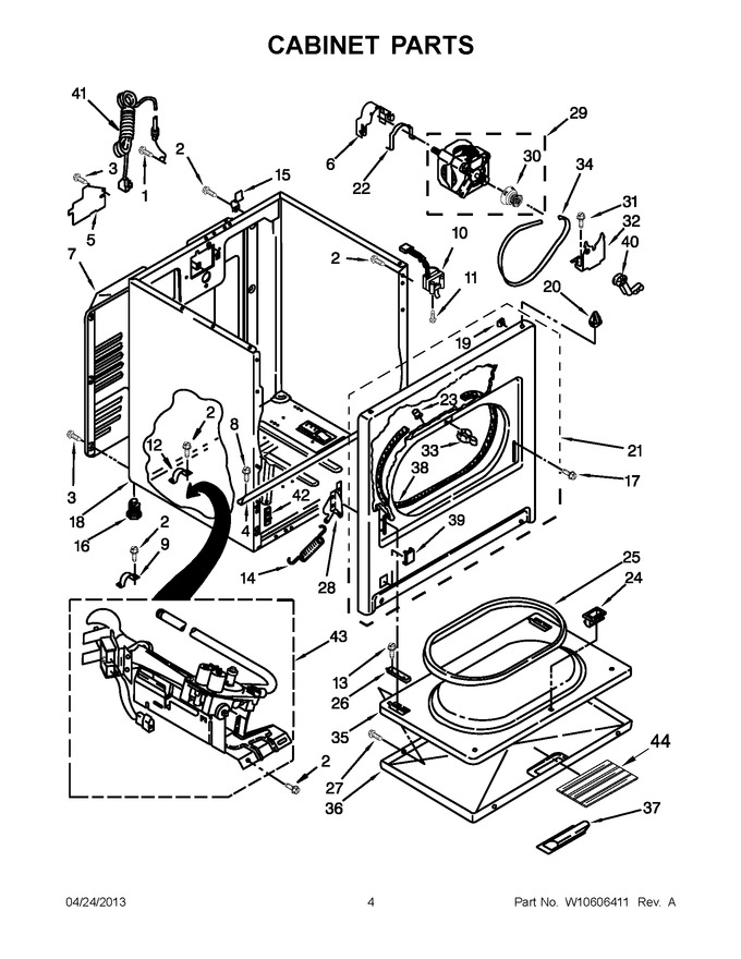 Diagram for WGD4900XW3
