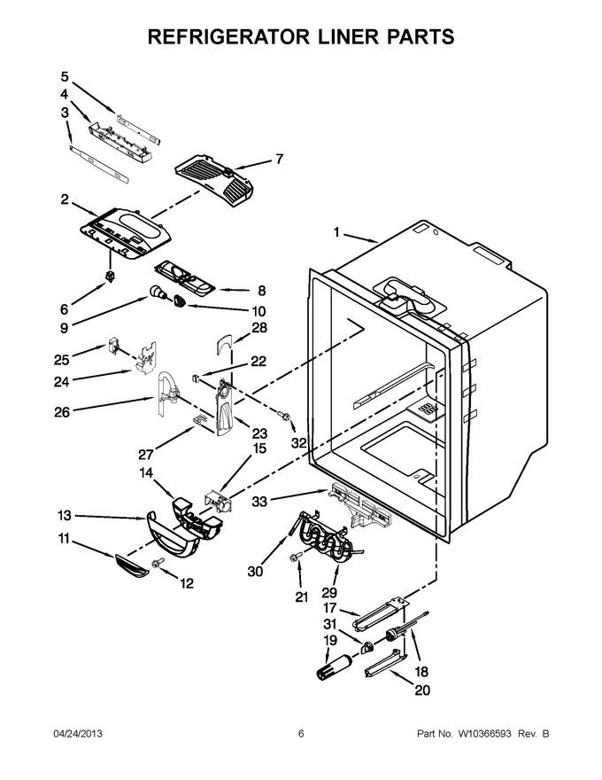 Diagram for KBFS22EWMS3