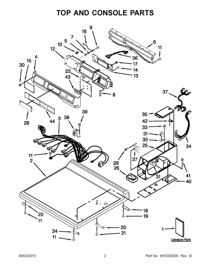 Diagram for CED8990XW0