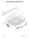Diagram for 09 - Upper Rack And Track Parts