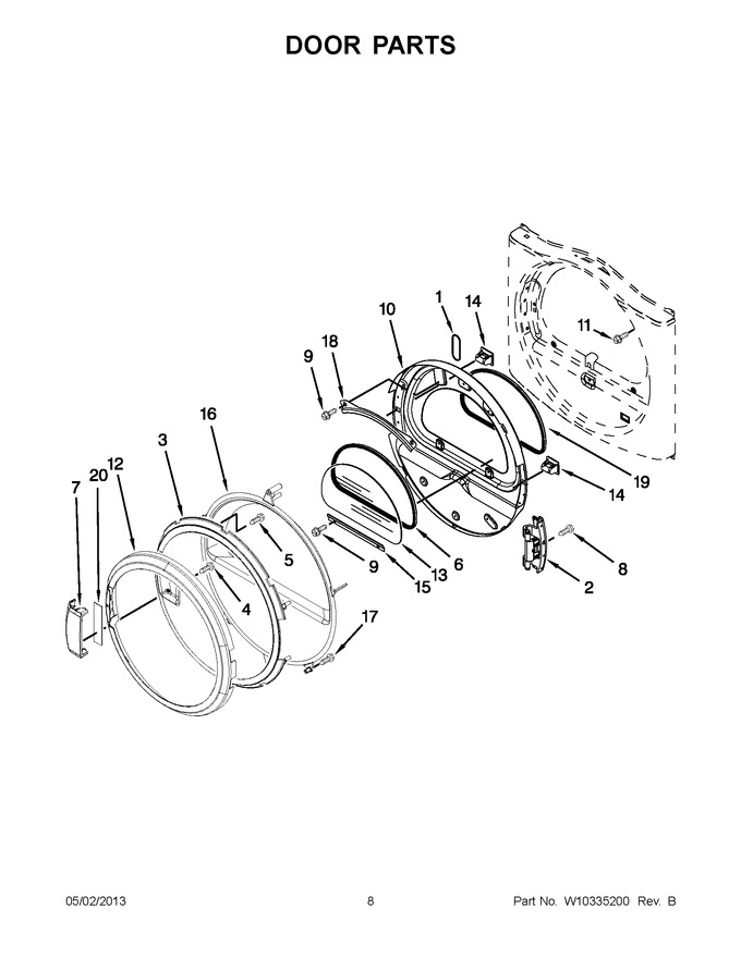 Diagram for CED8990XW0