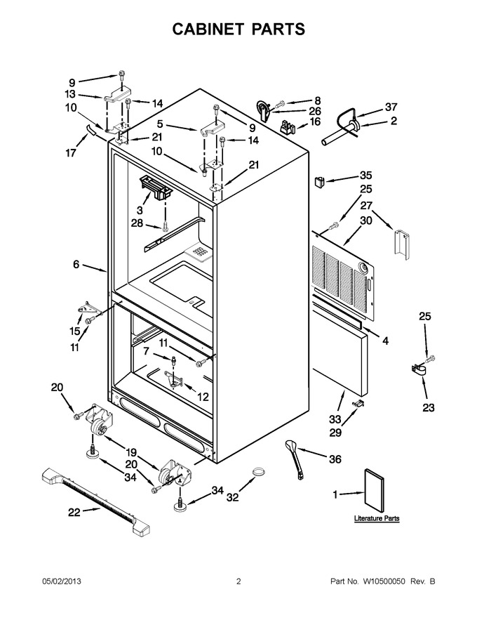 Diagram for KBFS22EWMS7