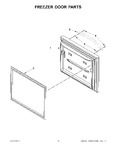 Diagram for 07 - Freezer Door Parts