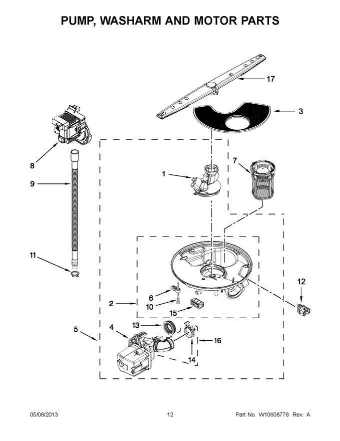 Diagram for WDF510PAYT8