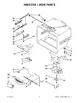 Diagram for 02 - Freezer Liner Parts