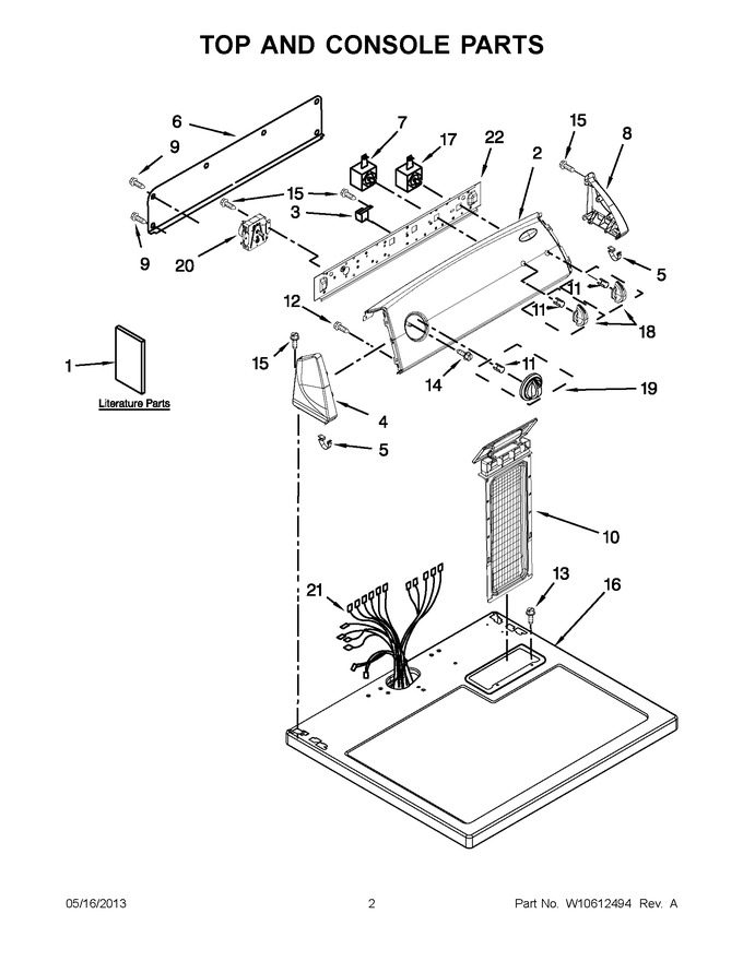 Diagram for WGD4800XQ4