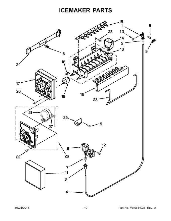 Diagram for W8RXNGMBD00