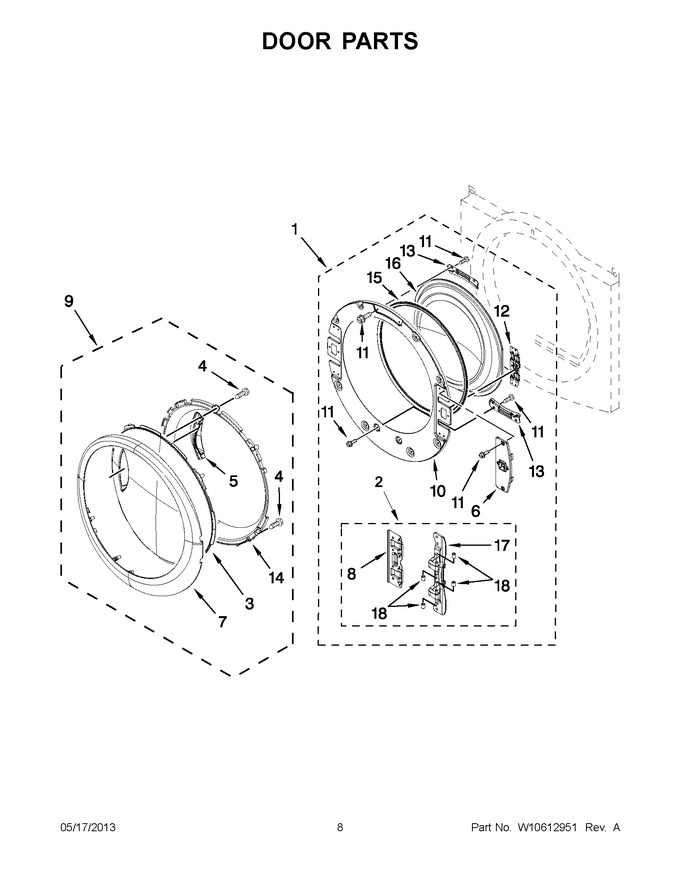 Diagram for YWED88HEAW1