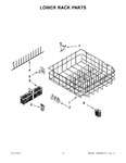 Diagram for 10 - Lower Rack Parts