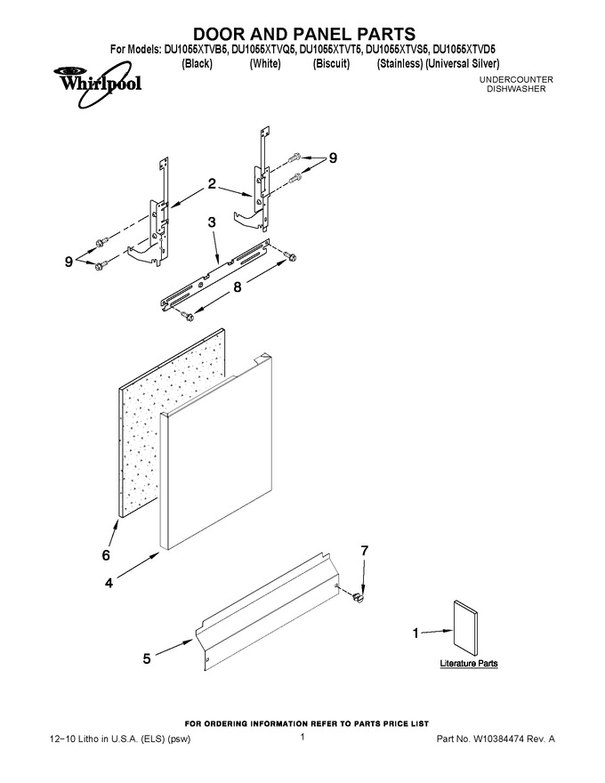 Diagram for DU1055XTVQ5