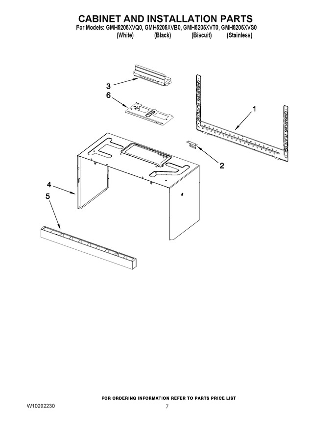 Diagram for GMH5205XVS0