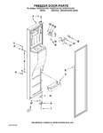 Diagram for 07 - Freezer Door Parts