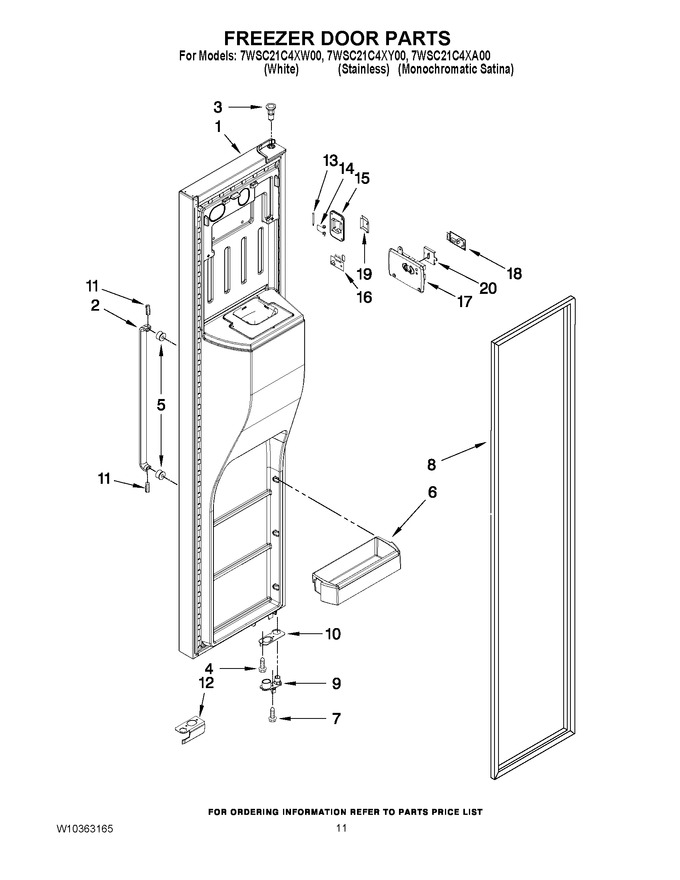 Diagram for 7WSC21C4XW00