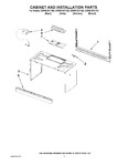 Diagram for 06 - Cabinet And Installation Parts