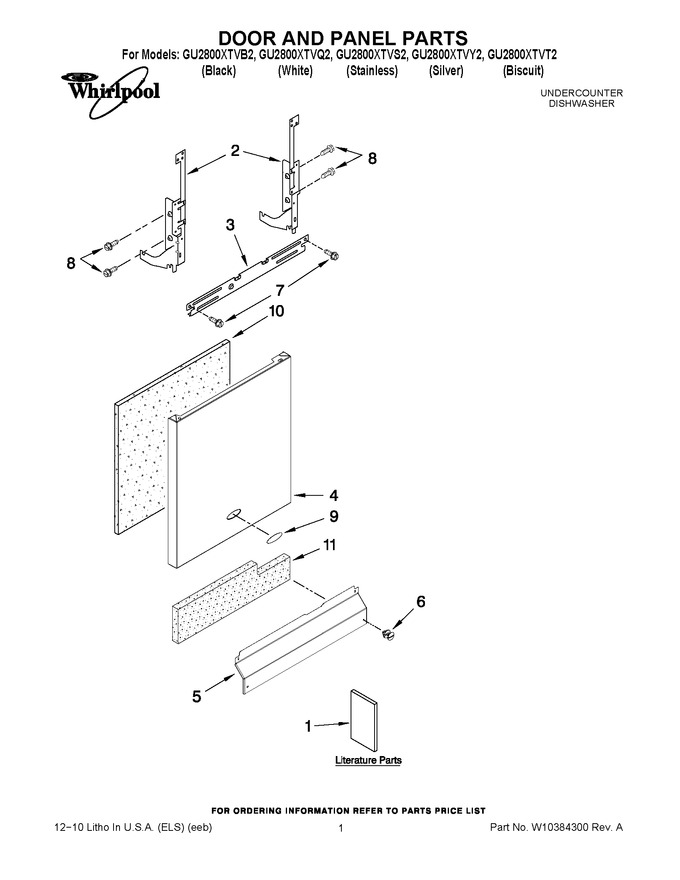 Diagram for GU2800XTVS2