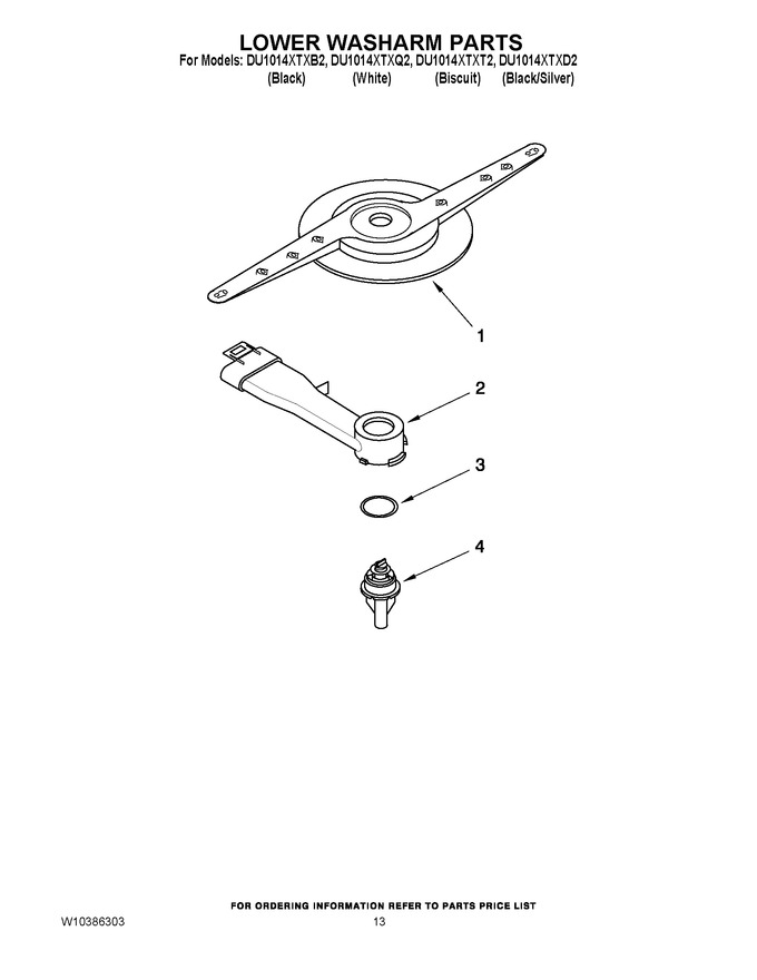 Diagram for DU1014XTXB2