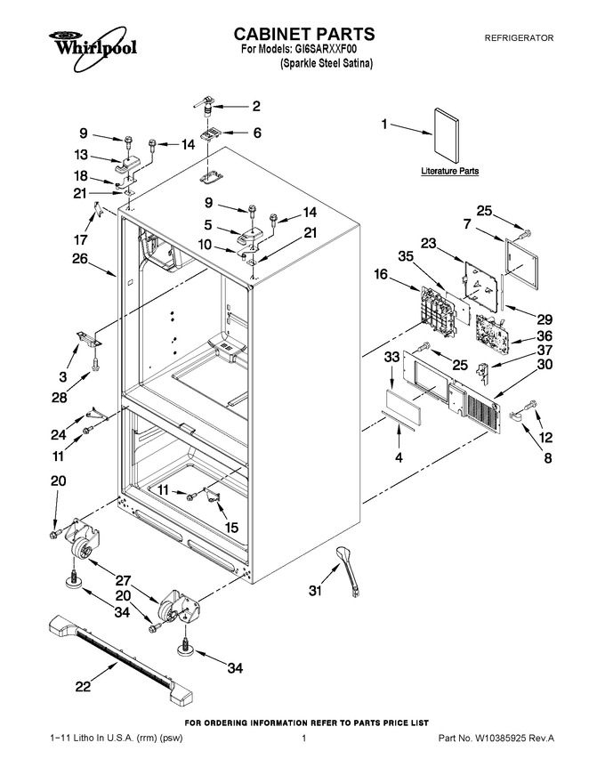 Diagram for GI6SARXXF00
