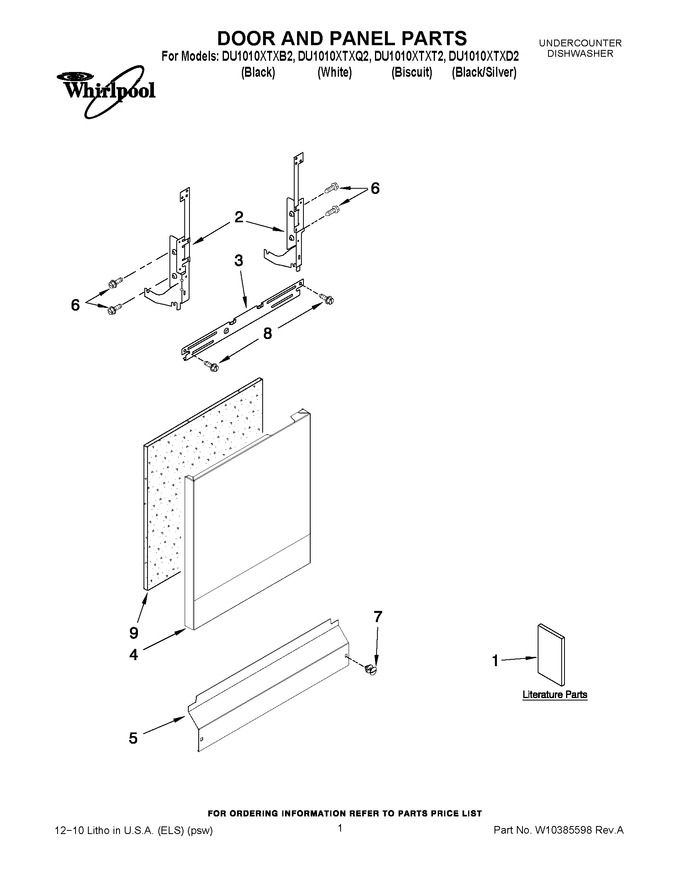 Diagram for DU1010XTXQ2
