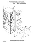 Diagram for 02 - Refrigerator Liner Parts