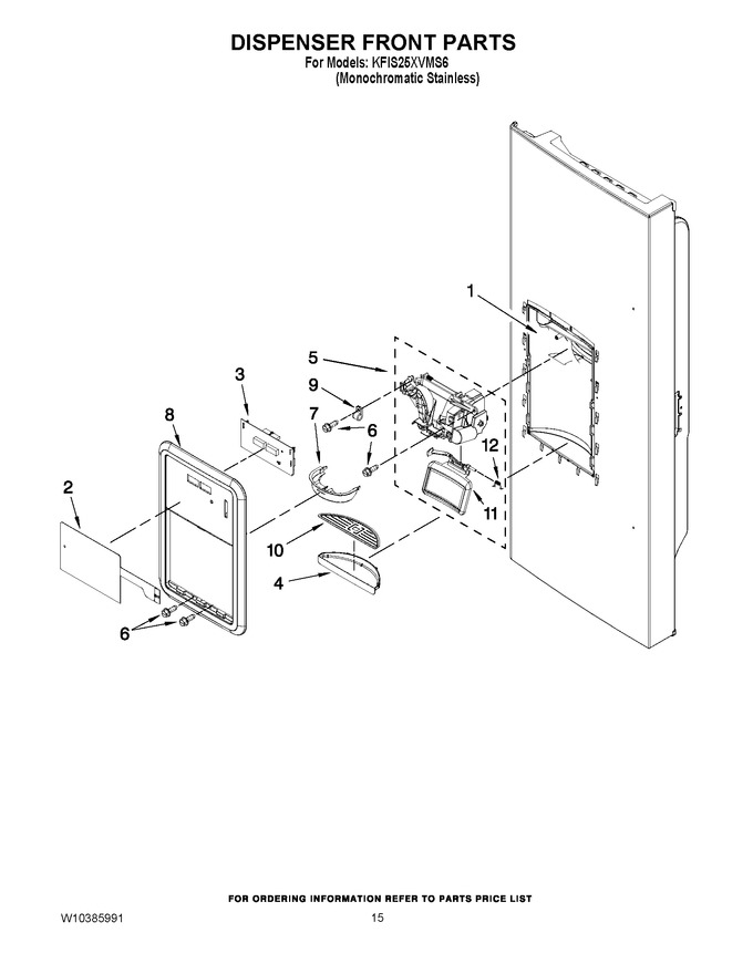 Diagram for KFIS25XVMS6