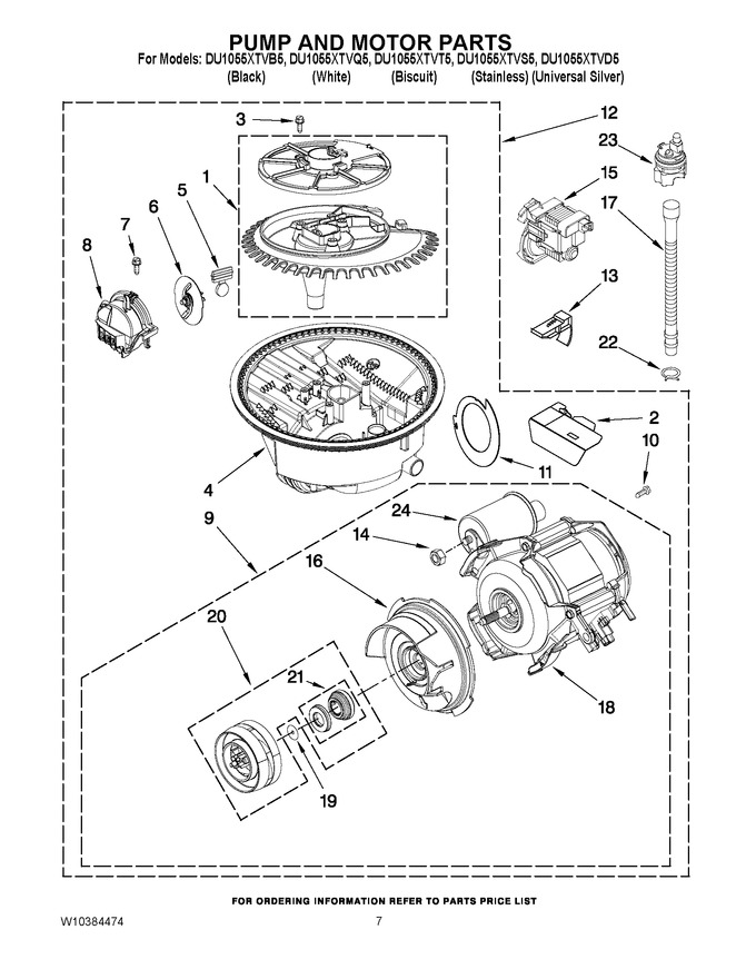Diagram for DU1055XTVQ5