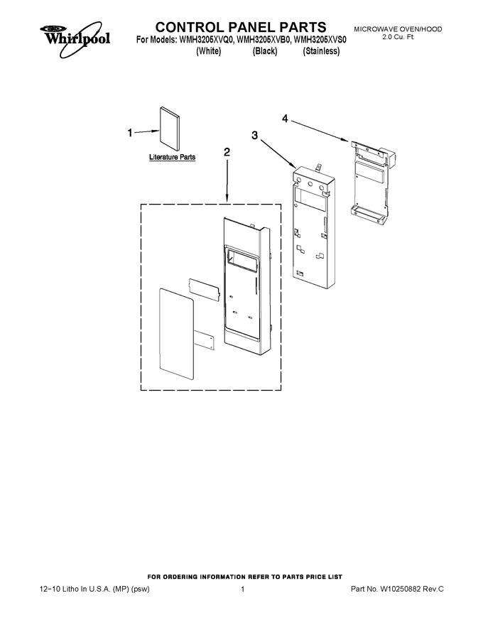 Diagram for WMH3205XVB0