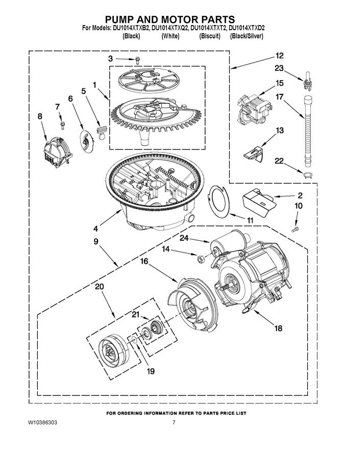 Diagram for DU1014XTXB2