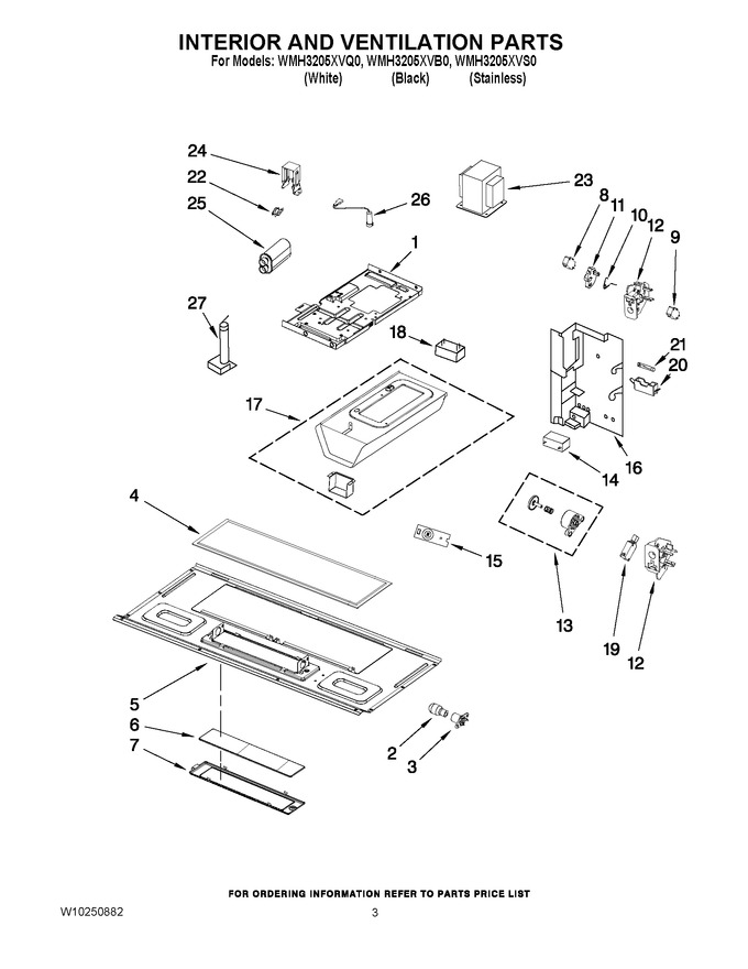 Diagram for WMH3205XVS0