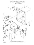 Diagram for 02 - Refrigerator Liner Parts