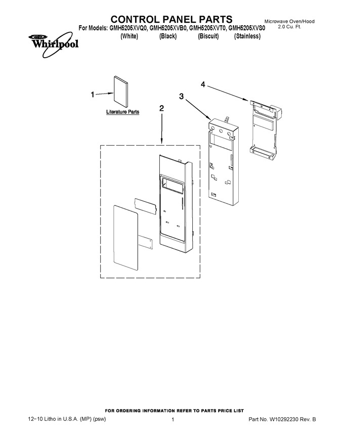 Diagram for GMH5205XVT0