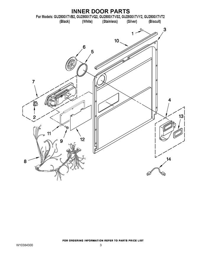 Diagram for GU2800XTVY2