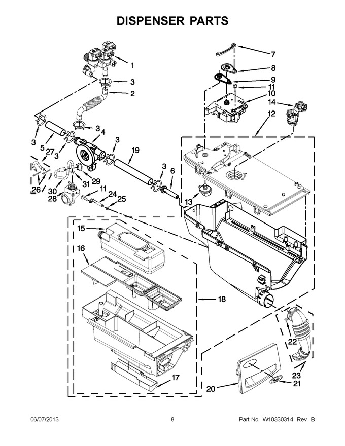 Diagram for WFW97HEXL0
