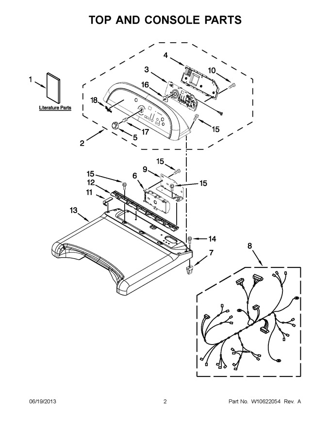 Diagram for WGD8000BW0