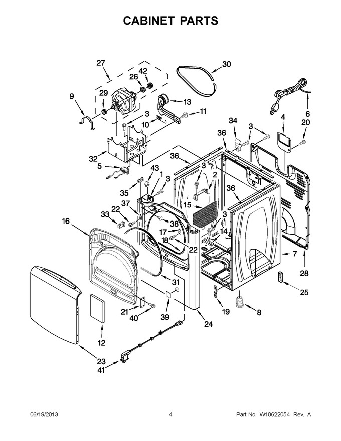 Diagram for WGD8000BW0