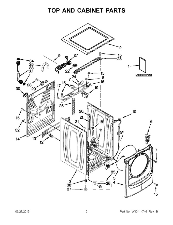 Diagram for WFW95HEXW2