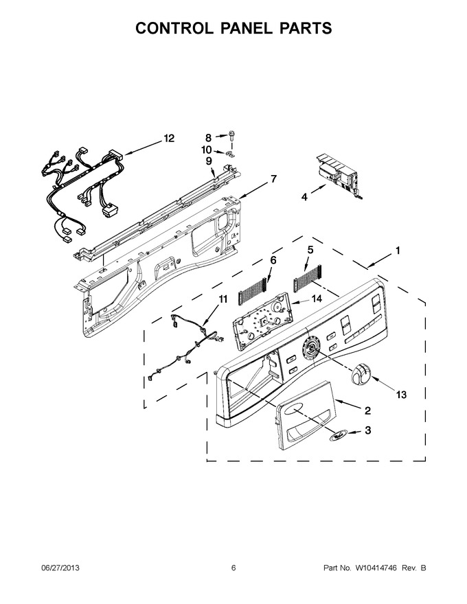 Diagram for WFW95HEXW2